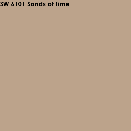 SW 6101 Sands of Time kleurstaal