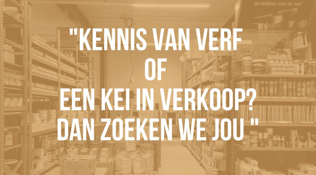 greenpaints vacature logistiek medewerker duurzame verf