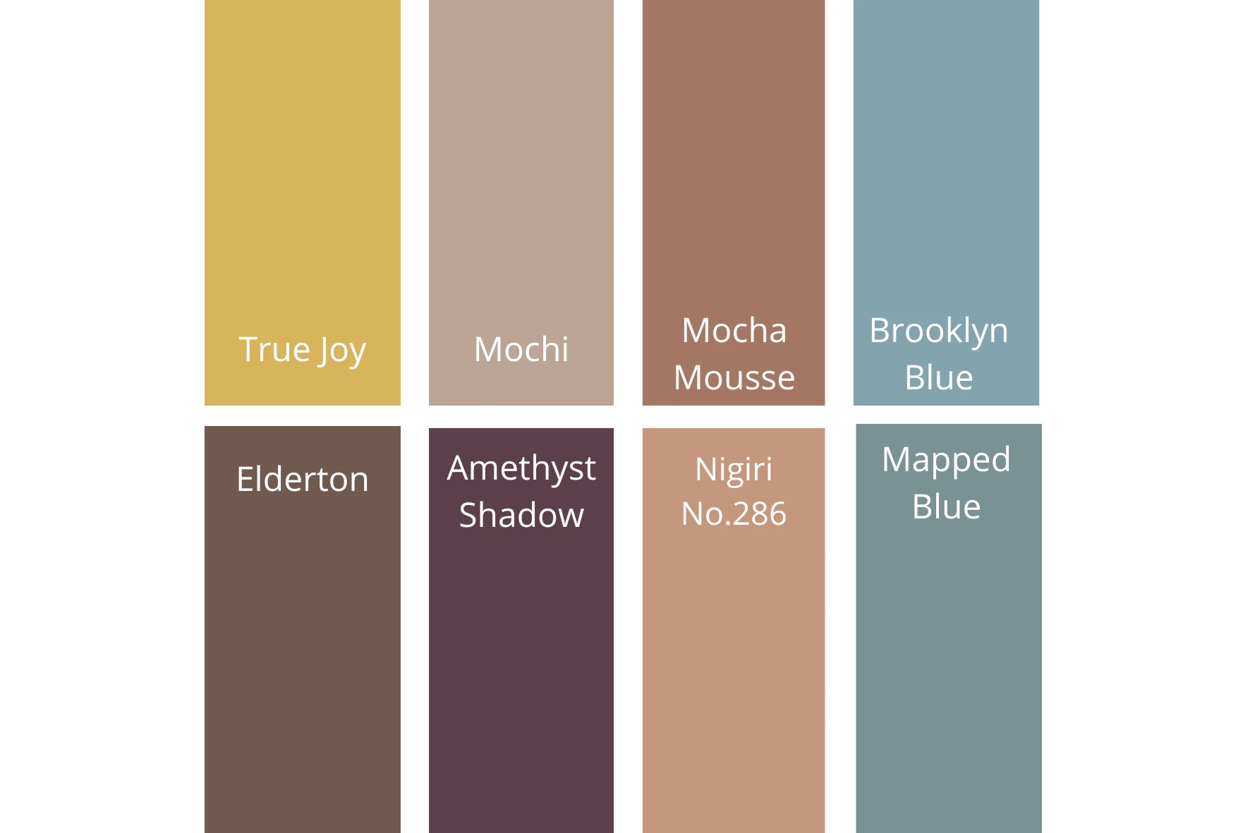 Kleuren trend 2025