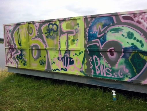 Fluxaf graffiti verwijderaar