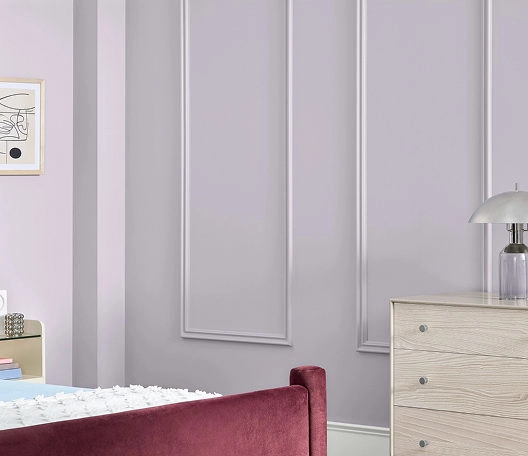 April 2026 kleur van de maand<br />
Grape Mist sw6548